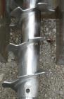 Used Continental Screw Conveyor Horizontal Screw Conveyor, 316 Stainless Steel. Approximate 9
