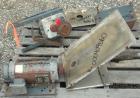 Used Continental Screw Conveyor Horizontal Screw Conveyor, 316 Stainless Steel. Approximate 9