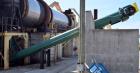 Used Continental Enclosed Tube Inclined Screw Conveyor