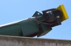 Used Continental Enclosed Tube Inclined Screw Conveyor