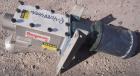 Used Flexcion Flexible Screw Conveyor. 304 Stainless Steel Hopper.  3