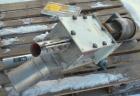 Used- Flexcion Flexible Screw Conveyor. 17’’ x 17’’ 304 stainless steel hopper. 1-34