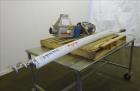Used Flexicon Screw Conveyor, Stainless Steel.