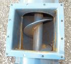 Unused- Goodman Conveyor Company Enclosed Tube Screw Conveyor, Carbon Steel. 9'' Diameter x 75-1/4'' long x 9 pitch screw, 10'' diameter enclosed tube. 10 x 10 Top inlet. Requires an approximate 3 hp...