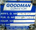 Unused-UNUSED: Goodman screw conveyor, 304 stainless steel, horizontal. 24