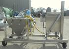 Used Hapman Mobile Helix Flexible Screw Conveyor, model DO4-HC-0302, 304 stainless steel. (2) 3-1/2’’ diameter x 180’’ long screws, 4-1/2’’ diameter stainless steel tube. Includes a 27’’ x 27’’ x 25’...