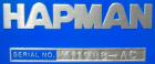 Used Hapman Mobile Helix Flexible Screw Conveyor, model DO4-HC-0302, 304 stainless steel. (2) 3-1/2’’ diameter x 180’’ long screws, 4-1/2’’ diameter stainless steel tube. Includes a 27’’ x 27’’ x 25’...