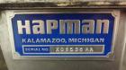 Used Hapman Flexible Screw Conveyor Parts Consisting Of: (1) 24