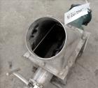 Used Hapman Flexible Screw Conveyor, 304 Stainless Steel. Approximate 2