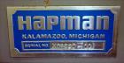 Used Hapman Auger Feeder, Incline, Model 300