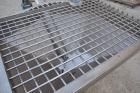 Used S. Howes Inclined Screw Conveyor, Model 4C10, 304 Stainless Steel. 4