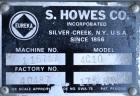 Used S. Howes Inclined Screw Conveyor, Model 4C10, 304 Stainless Steel. 4