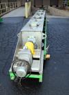 Used- KWS Manufacturing Ribbon Style Continuos Mixer / Conveyor, 304 Stainless