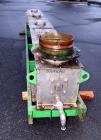 Used KWS Manufacturing Ribbon Style Continuos Mixer / Conveyor, 304 Stainless