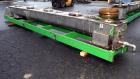 Used- KWS Manufacturing Ribbon Style Continuos Mixer / Conveyor, 304 Stainless