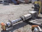 Used Unused- KWS Screw Conveyor, 304 Stainless Steel, Horizontal. 9