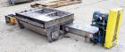 USED: KWS Dual Screw Conveyor/Feeder, 304 stainless steel. (2) 6
