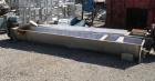 Used Link Belt Screw Conveyor, Stainless Steel Approximately 10