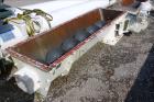 Used Mac Process Screw Conveyor, Carbon Steel.