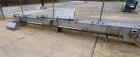 Used MTC Screw Feeder, Model MTCS 16-22, Stainless Steel. Trough approximate 22' long x 14