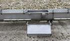 Used MTC Screw Feeder, Model MTCS 16-22, Stainless Steel. Trough approximate 22' long x 14