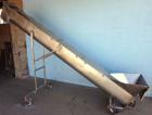 Used Material Transportation Company (MTC) Screw Conveyor, model MTCS8-18-19, stainless steel. 16