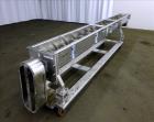 Used- Martin Conveyor Division Screw Conveyor, 304 Stainless Steel.