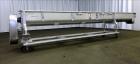 Used- Martin Conveyor Division Screw Conveyor, 304 Stainless Steel.