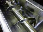 Used Martin Conveyor Division Screw Conveyor, 304 Stainless Steel.