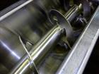 Used- Martin Conveyor Division Screw Conveyor, 304 Stainless Steel.