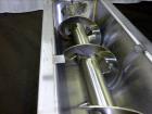 Used- Martin Conveyor Division Screw Conveyor, 304 Stainless Steel.