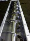 Used Martin Conveyor Division Screw Conveyor, 304 Stainless Steel.