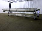 Used Martin Conveyor Division Screw Conveyor, 304 Stainless Steel.
