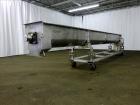 Used Martin Conveyor Division Screw Conveyor, 304 Stainless Steel.