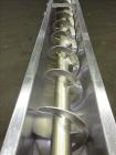 Used Martin Conveyor Division Screw Conveyor, 304 Stainless Steel.