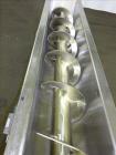 Used Martin Conveyor Division Screw Conveyor, 304 Stainless Steel.
