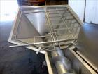 Used- Mepaco Inclined Screw Conveyor, Model 172, 304 Stainless Steel.