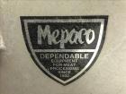 Used Stainless Steel Mepaco Inclined Screw Conveyor, Model 185