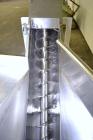 Used- Inclined Screw Conveyor, 304 Stainless Steel. 9