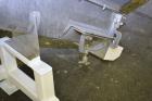 Used Inclined Screw Conveyor, 304 Stainless Steel. 9