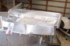Used Inclined Screw Conveyor, 304 Stainless Steel. 9