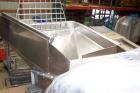 Used Inclined Screw Conveyor, 304 Stainless Steel. 9