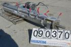Used Screw Conveyor, 304 Stainless Steel, Horizontal. 6