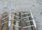 Used Screw Conveyor/Feeder, 304 stainless steel. 10'' diameter x 111'' long x approximate 4'' pitch. Driven by a 5 hp, 3/60/230/460 volt, 1730 rpm gearmotor, ratio 38.4 to 1. Top mounted feed hopper ...