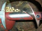 Used- Screw Conveyor, carbon steel. Approximately 3