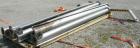 Used Screw conveyor parts, 304 stainless steel. Consisting of: Screw conveyor sections 4