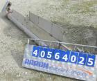 Used Screw Conveyor, 304 stainless steel. 5 1/4
