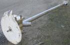 Used Screw Conveyor, 321 Stainless Steel. Approximately 4