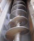 Used Horizontal Screw Conveyor, 304 stainless steel. 14