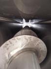 Used Inclined Screw Conveyor, 304 Stainless Steel. 6
